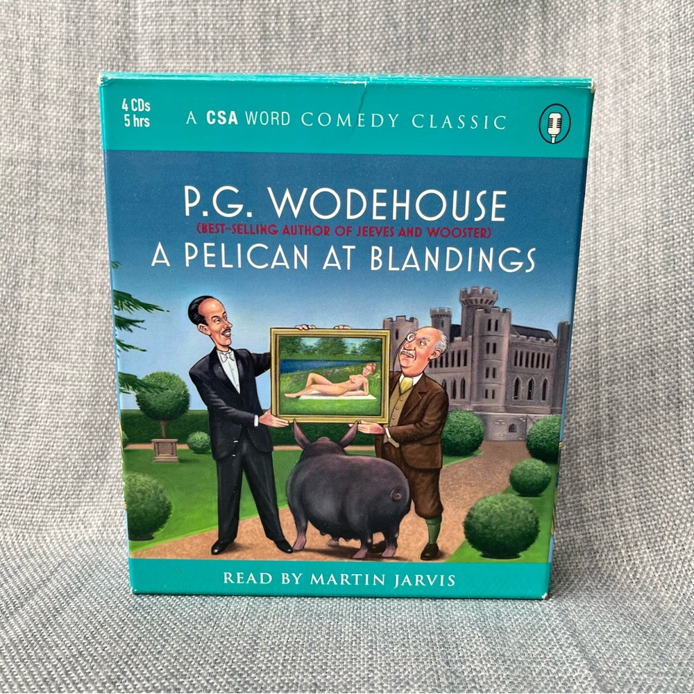 A Pelican At Blandings Audiobook CD Set P. G. Wodehouse Classic Comedy